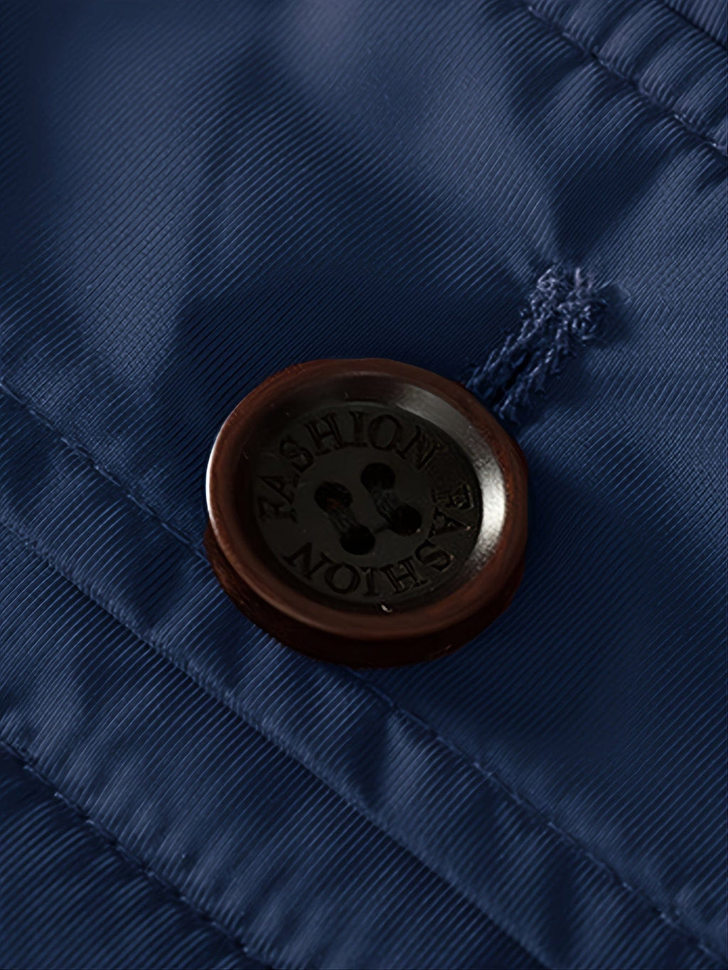 Men's Fall/Winter Fleece Parka Padded Jacket With Faux Fur Hoodie