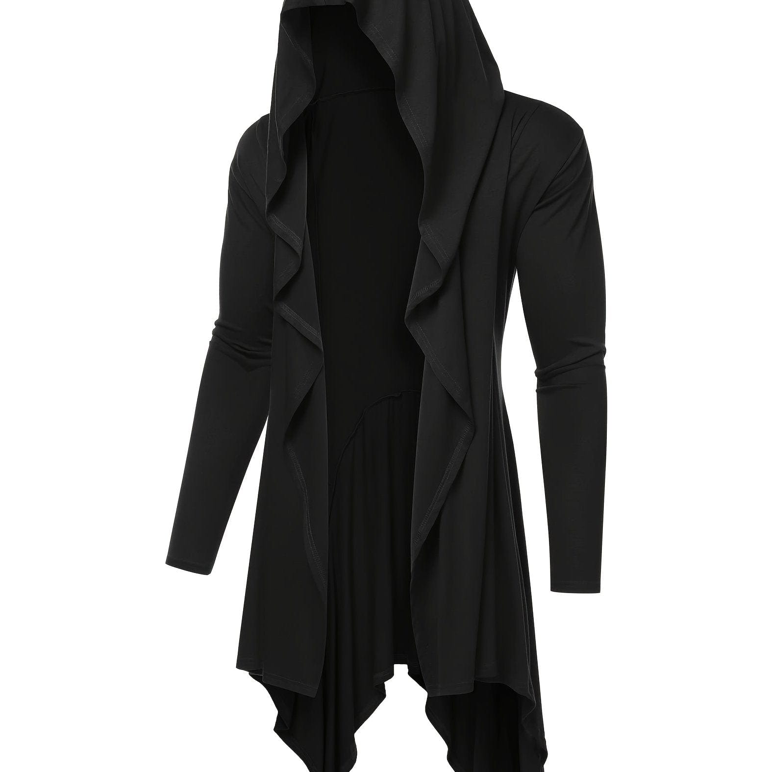 Men's Casual Loose Cardigan With Hood