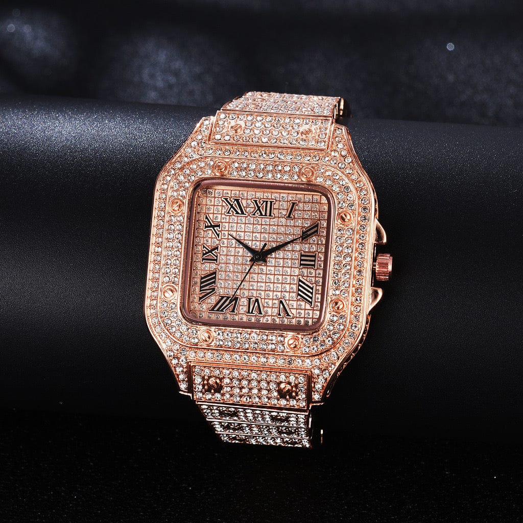 Men Full Zircon Watch, Iced Out Watch