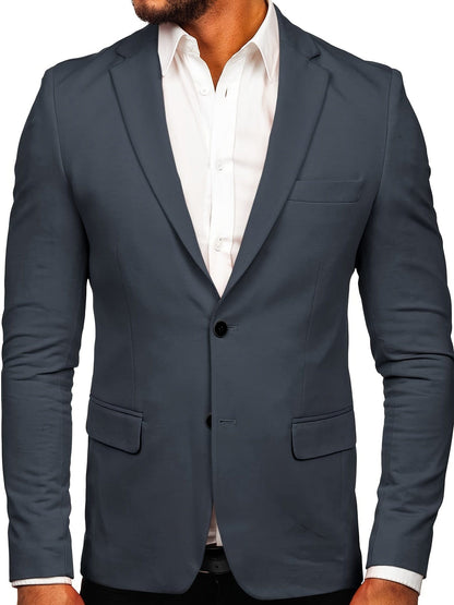 Men's Spring And Autumn Casual Suit Jacket, Single-breasted Business Jacket