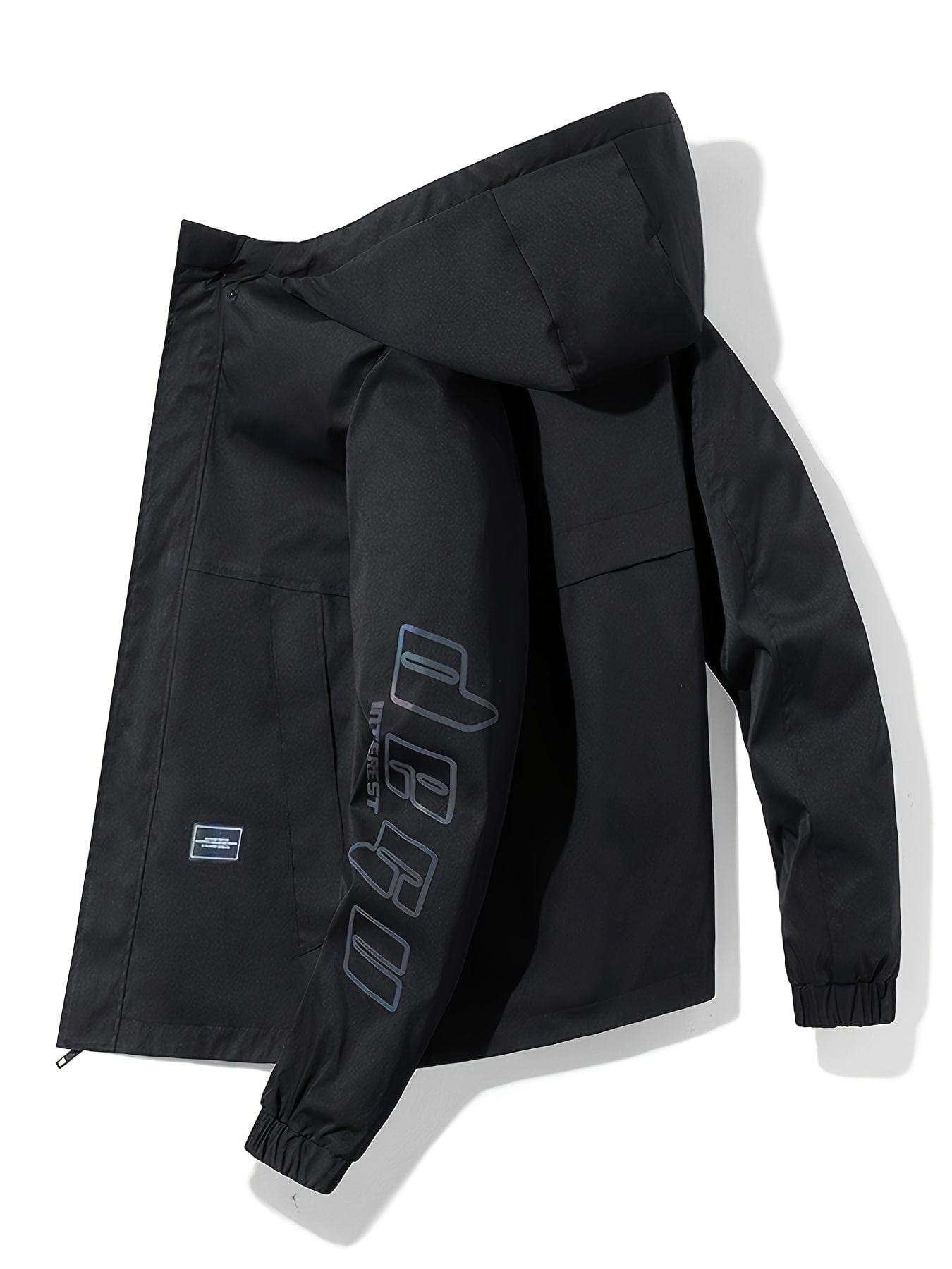 Men's Casual Solid Color Hooded Jacket Christmas Gifts