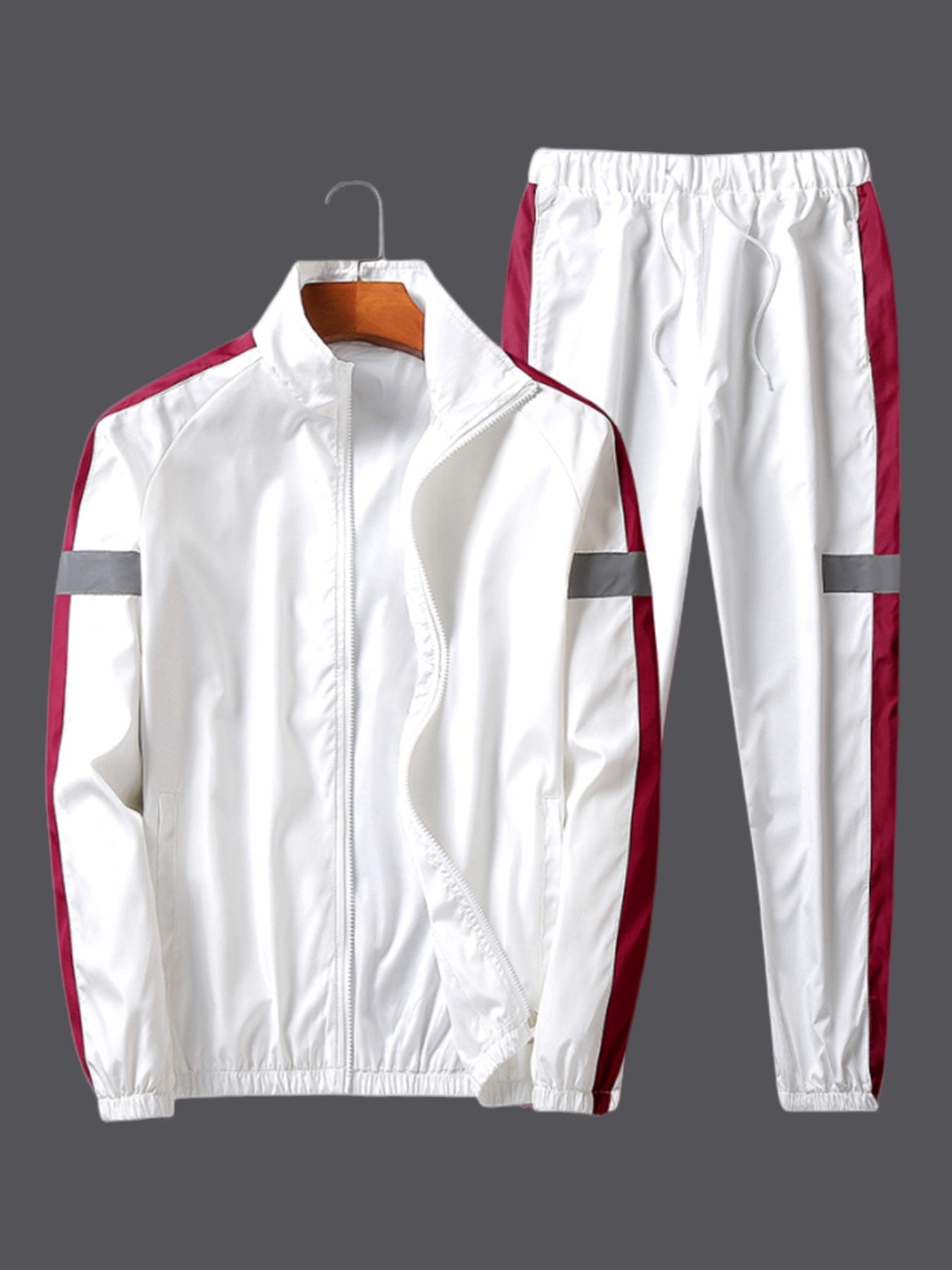 One Size Smaller,  Cropped Trousers Men's Cardigan Jackets&Pants Sportswear Sets Sweatshirt Hoodies Christmas Gifts