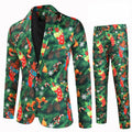 Holiday Men's Suit And Pants Sold Separately With Ugly Christmas Printed
