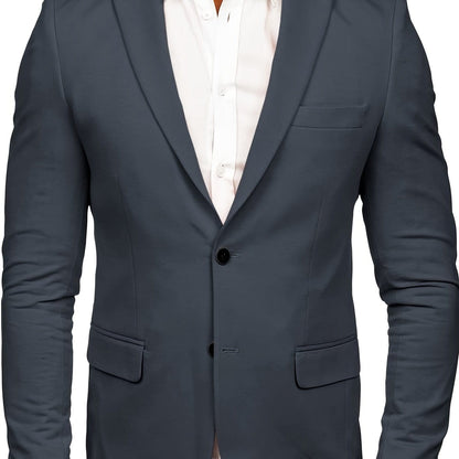 Men's Spring And Autumn Casual Suit Jacket, Single-breasted Business Jacket