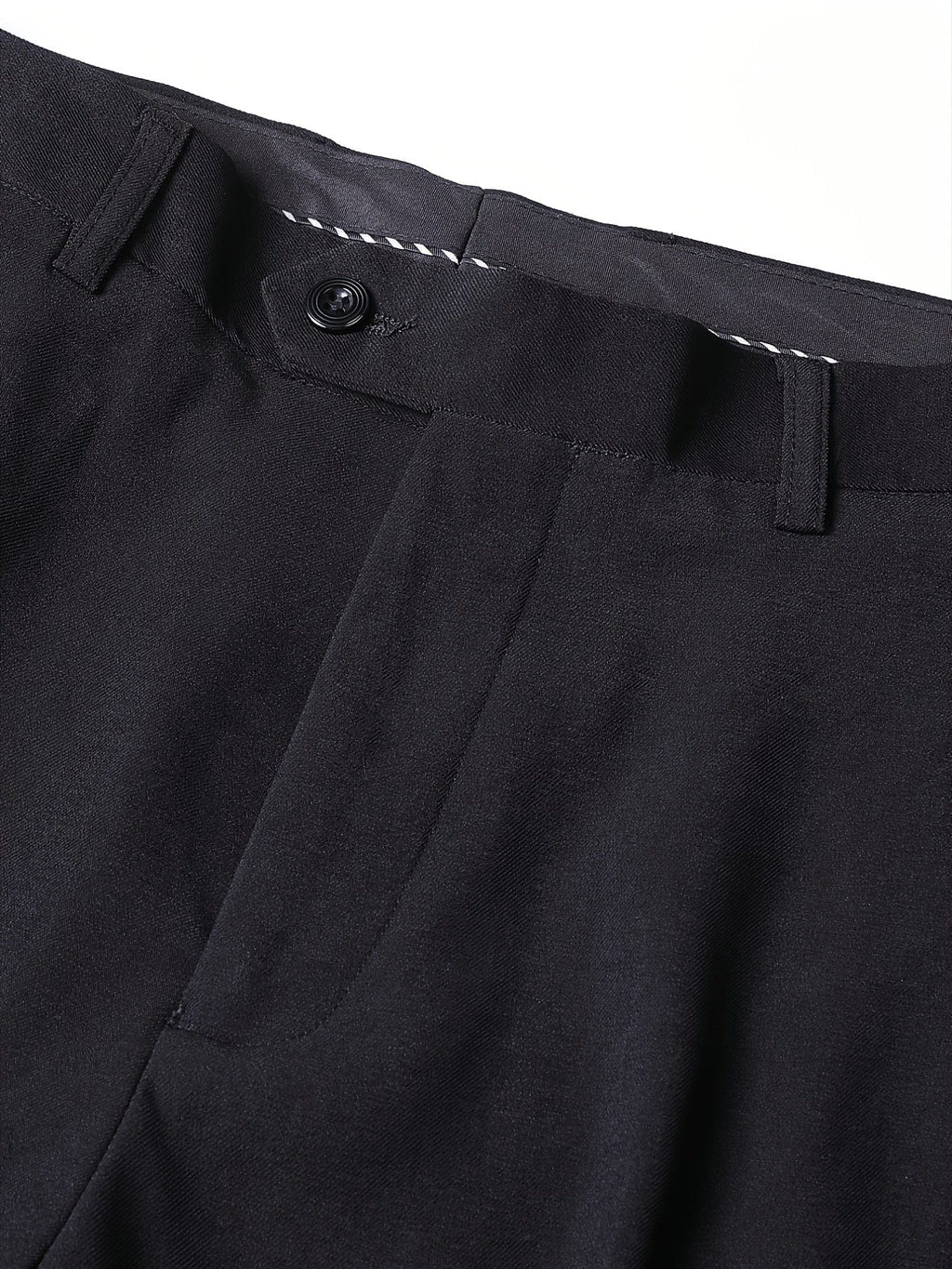 Men's V-neck Blazer Suit With Pants, One Button Top, Plain Color Smart Casual Wear
