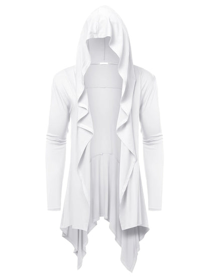 Men's Casual Loose Cardigan With Hood