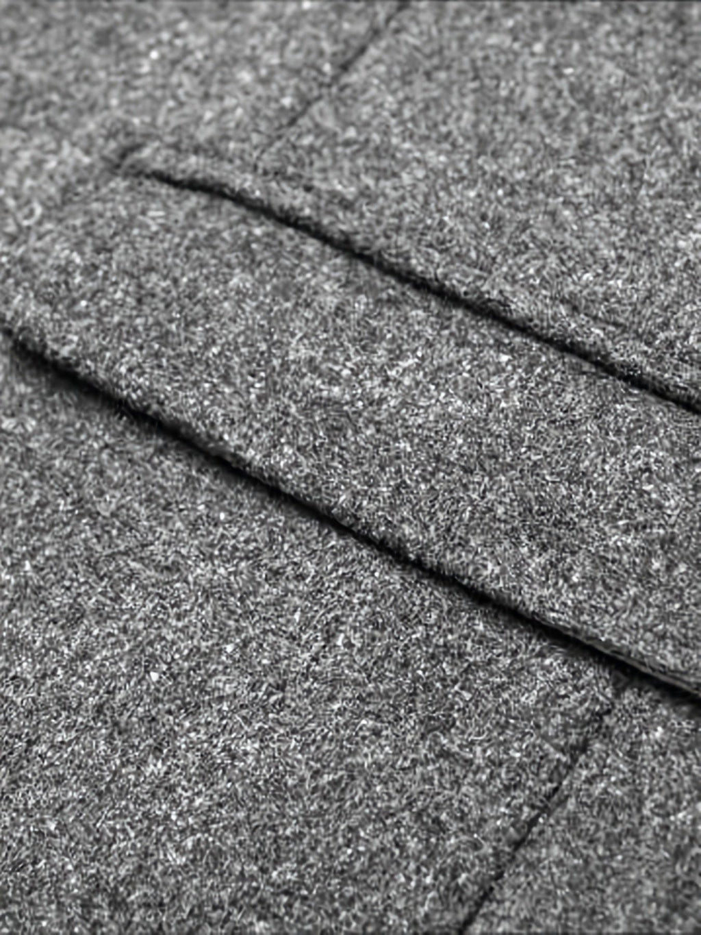 Dressy Jackets For Men, Casual Dark Grey Woolen Suit Jacket Single Breasted Business Blazers
