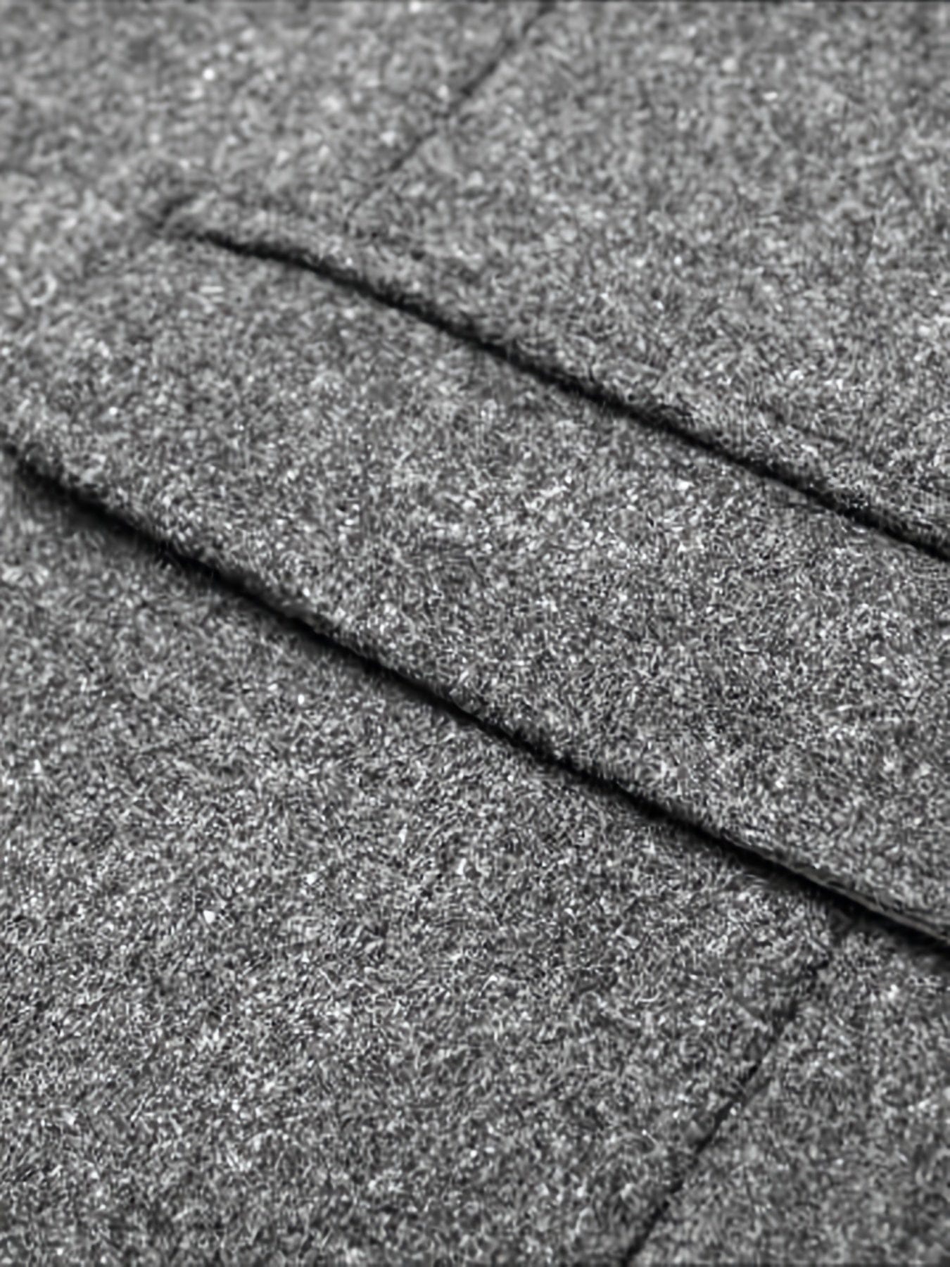 Dressy Jackets For Men, Casual Dark Grey Woolen Suit Jacket Single Breasted Business Blazers