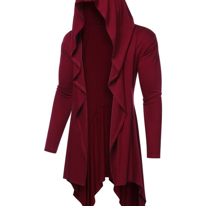 Men's Casual Loose Cardigan With Hood