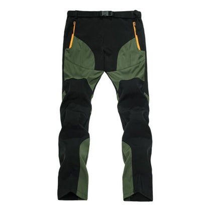 NUONEKO Men Women Winter Hiking Pants Waterproof Softshell Fleece Pants Sport Skiing Outdoor Pants Pantalon Trekking Hombre PM29