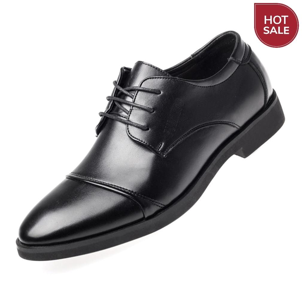 Luxury Business Oxford Leather Shoes Men Breathable Rubber Formal Dress Shoes Male Office Wedding Flats Footwear Mocassin Homme