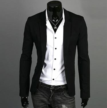 Blazer men  New Arrival Fashion Clothing Wild Single Button terno suit Jacket Men's Casual Slim Fit Suit blazer masculino