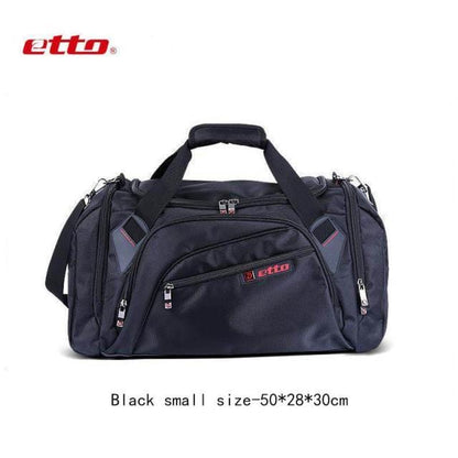 Etto Professional Large Sports Bag Gym Bag Men Women Independent Shoes Storage Training Bag Portable Shoulder Fitness Bag HAB002