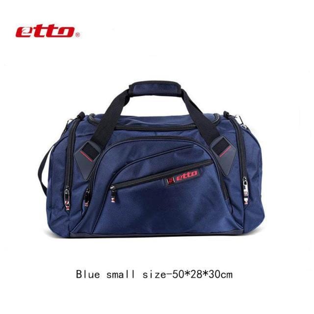 Etto Professional Large Sports Bag Gym Bag Men Women Independent Shoes Storage Training Bag Portable Shoulder Fitness Bag HAB002