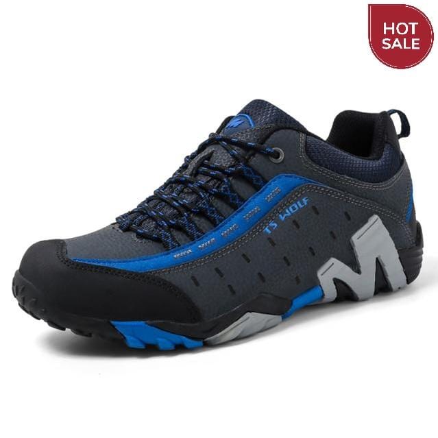 Outdoor Lover Trekking Shoes Men Waterproof Hiking Shoes Mountain Boots Genuine Leather Woodland Hunting Tactical Shoes