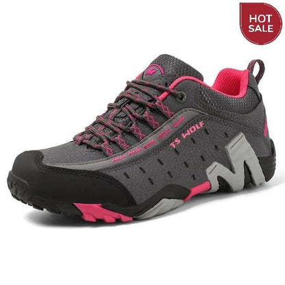 Outdoor Lover Trekking Shoes Men Waterproof Hiking Shoes Mountain Boots Genuine Leather Woodland Hunting Tactical Shoes