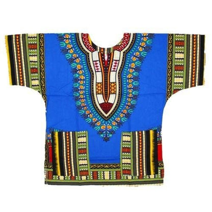 Dashiki fashion design African traditional printed 100% cotton Dashiki T-shirts for unisex Tribal Ethnic Succunct Hippie 2019