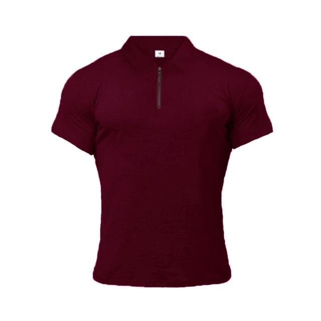 Muscleguys Man Fashion Polo Shirt Casual Fashion Plain Color Short Sleeve High Quality Slim Polo Shirt Men Fitness Polo homme