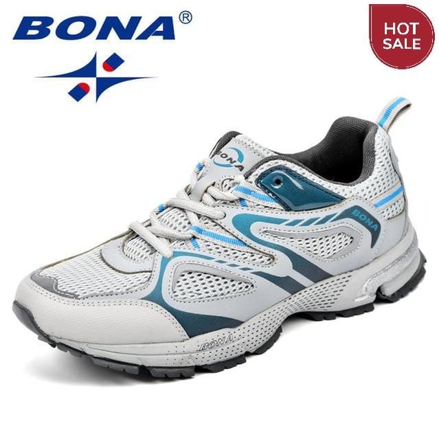 BONA New Arrival Classics Style Men Running Shoes Lace Up Outdoor Jogging Shoes