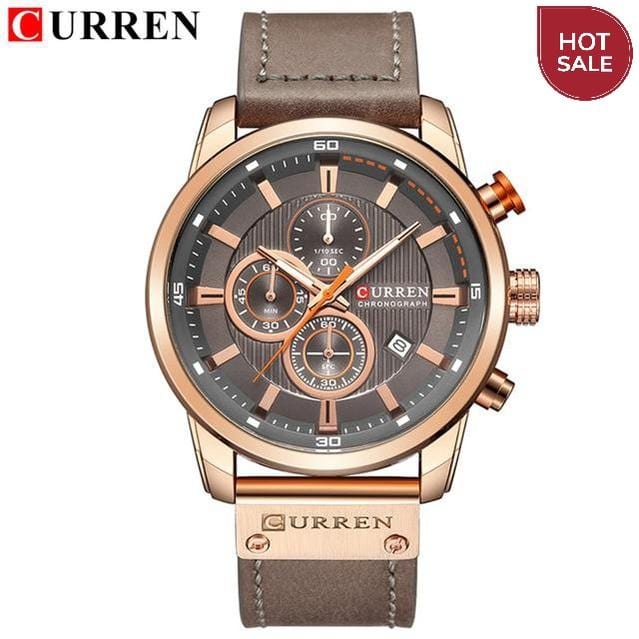 Top Brand Luxury Chronograph Quartz Watch Men Sports Watches Military Army Male Wrist Watch Clock CURREN relogio masculino