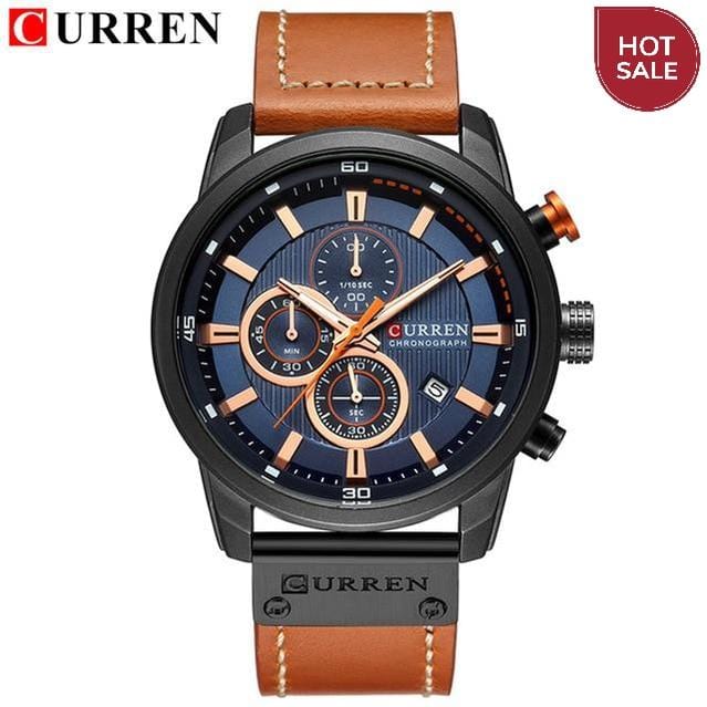 Top Brand Luxury Chronograph Quartz Watch Men Sports Watches Military Army Male Wrist Watch Clock CURREN relogio masculino