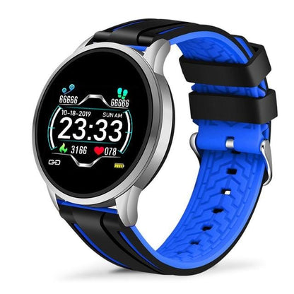 LIGE 2020 New Smart Watch Men Heart Rate Blood Pressure Information Reminder Sport Waterproof Smart Watch for Android IOS Phone