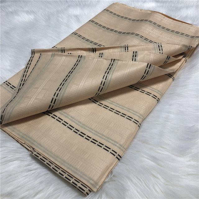 5 Yards African atiku fabric for man for garment 100% cotton Nigerian atiku textile atiku offical store