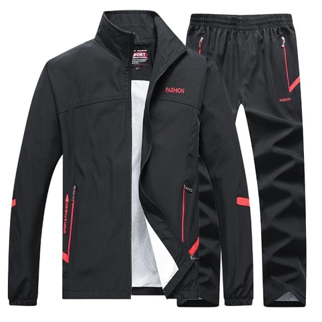 Men's Sportswear Autumn 2 Piece Sets Sports Suit men Jacket+Pant Sweatsuit Male Jogging basketball TrainingTracksuit clothing