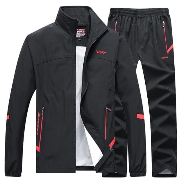 Men's Sportswear Autumn 2 Piece Sets Sports Suit men Jacket+Pant Sweatsuit Male Jogging basketball TrainingTracksuit Clothing