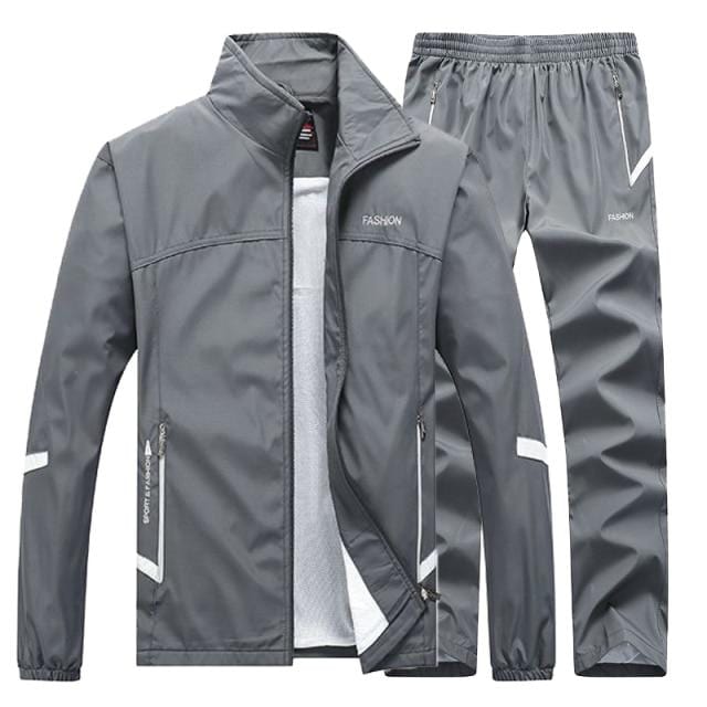 Men's Sportswear Autumn 2 Piece Sets Sports Suit men Jacket+Pant Sweatsuit Male Jogging basketball TrainingTracksuit Clothing