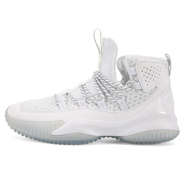 PEAK Men's Basketball Shoes Court Anti-slip Rebound Basketball Sneakers Light Sports Shoes Breathable Lace-up High Top Gym Boots