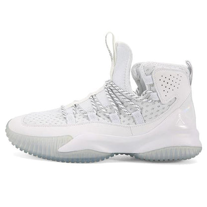 PEAK Men's Basketball Shoes Court Anti-slip Rebound Basketball Sneakers Light Sports Shoes Breathable Lace-up High Top Gym Boots