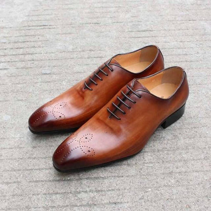Daniel Shoes Italian Mens Dress Shoes Genuine Leather Blue Purple Men Wedding Shoes Party Whole Cut Formal Shoes for Men