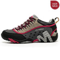 Outdoor Lover Trekking Shoes Men Waterproof Hiking Shoes Mountain Boots Genuine Leather Woodland Hunting Tactical Shoes