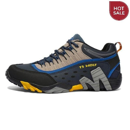 Outdoor Lover Trekking Shoes Men Waterproof Hiking Shoes Mountain Boots Genuine Leather Woodland Hunting Tactical Shoes