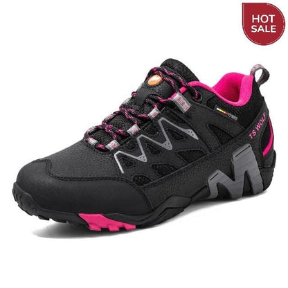 Outdoor Lover Trekking Shoes Men Waterproof Hiking Shoes Mountain Boots Genuine Leather Woodland Hunting Tactical Shoes