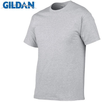 5pcs/Lot GILDAN Brand Solid Color T Shirt Mens Black And White 100% Cotton T-shirts Summer Skateboard Tee Boy Skate Tshirt Tops