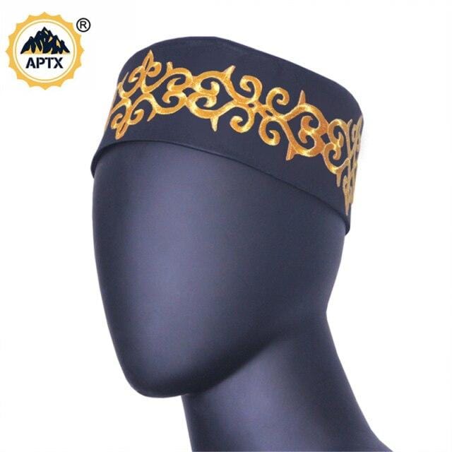 Men Handwear African Muslim Caps Musulman Ramadan Arabia Moslim Tulband Wrap Muslim Prayer Cap A1928010