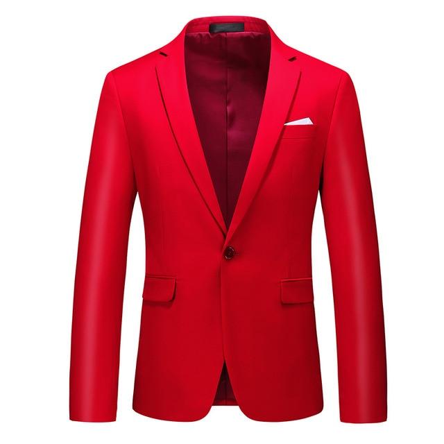 15 Color Men Formal Suit Jackets Business Uniform – Katertomyman Men ...