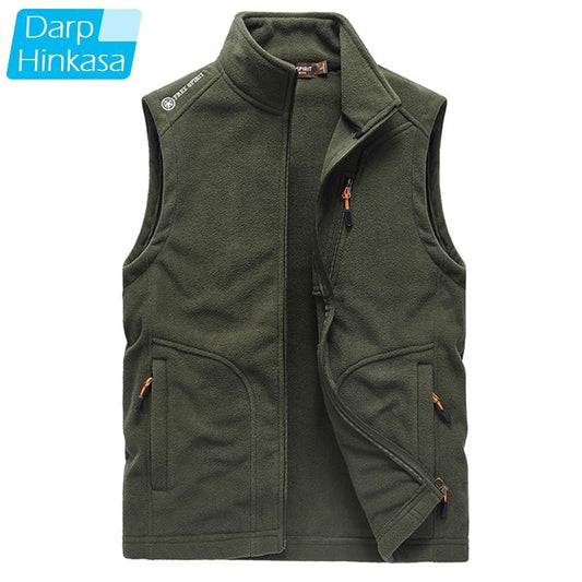 Men Warm Fleece Vest Jacket 2020 Winter New Hooded Sleeveless Waistcoat Autumn Fashion Casual Vest Waistcoat Jacket Men