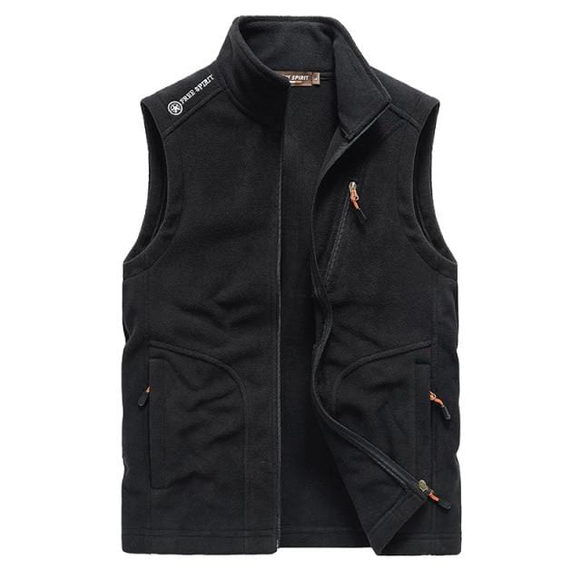Men Warm Fleece Vest Jacket 2020 Winter New Hooded Sleeveless Waistcoat Autumn Fashion Casual Vest Waistcoat Jacket Men