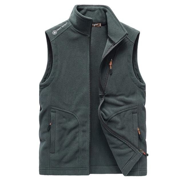 Men Warm Fleece Vest Jacket 2020 Winter New Hooded Sleeveless Waistcoat Autumn Fashion Casual Vest Waistcoat Jacket Men
