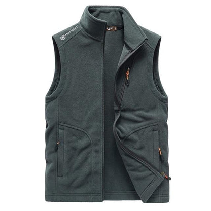 Men Warm Fleece Vest Jacket 2020 Winter New Hooded Sleeveless Waistcoat Autumn Fashion Casual Vest Waistcoat Jacket Men