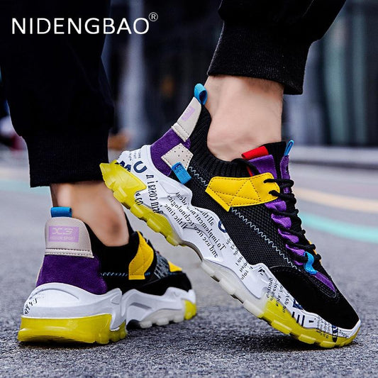 Men Sneakers Breathable Running Shoes Outdoor Sport Fashion Comfortable Casual Couples Gym Mens Shoes Footwear Zapatos De Mujer