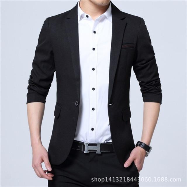 2021 New Fashion Spring and Autumn Casual Men Blazer Cotton Slim England Suit Blaser Masculino Male Jacket Blazer Men Size M-5XL