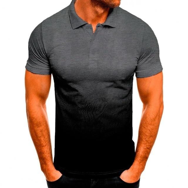 KB Men Polo Men Shirt Short Sleeve Polo Shirt Contrast Color Polo New Clothing Summer Streetwear Casual Fashion Men tops