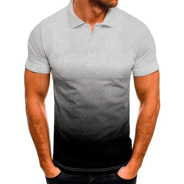 KB Men Polo Men Shirt Short Sleeve Polo Shirt Contrast Color Polo New Clothing Summer Streetwear Casual Fashion Men tops