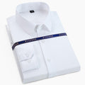 Top Quality Men Dress Shirt Non Iron Fashion Long Sleeve Business Formal Regular Fit Office Camisa Social Masculina