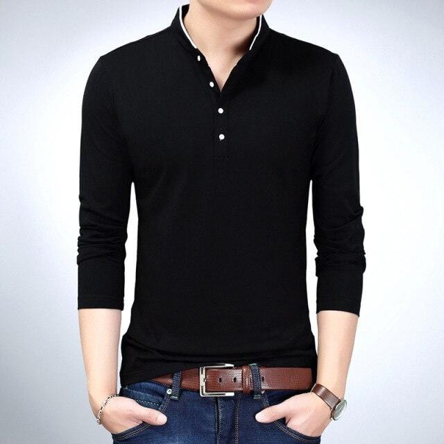 Thick Korean version of the fake two men's sweater collar collar sweater shirt collar men's sweater manufacturers
