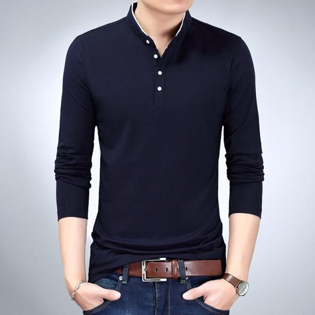 Thick Korean version of the fake two men's sweater collar collar sweater shirt collar men's sweater manufacturers